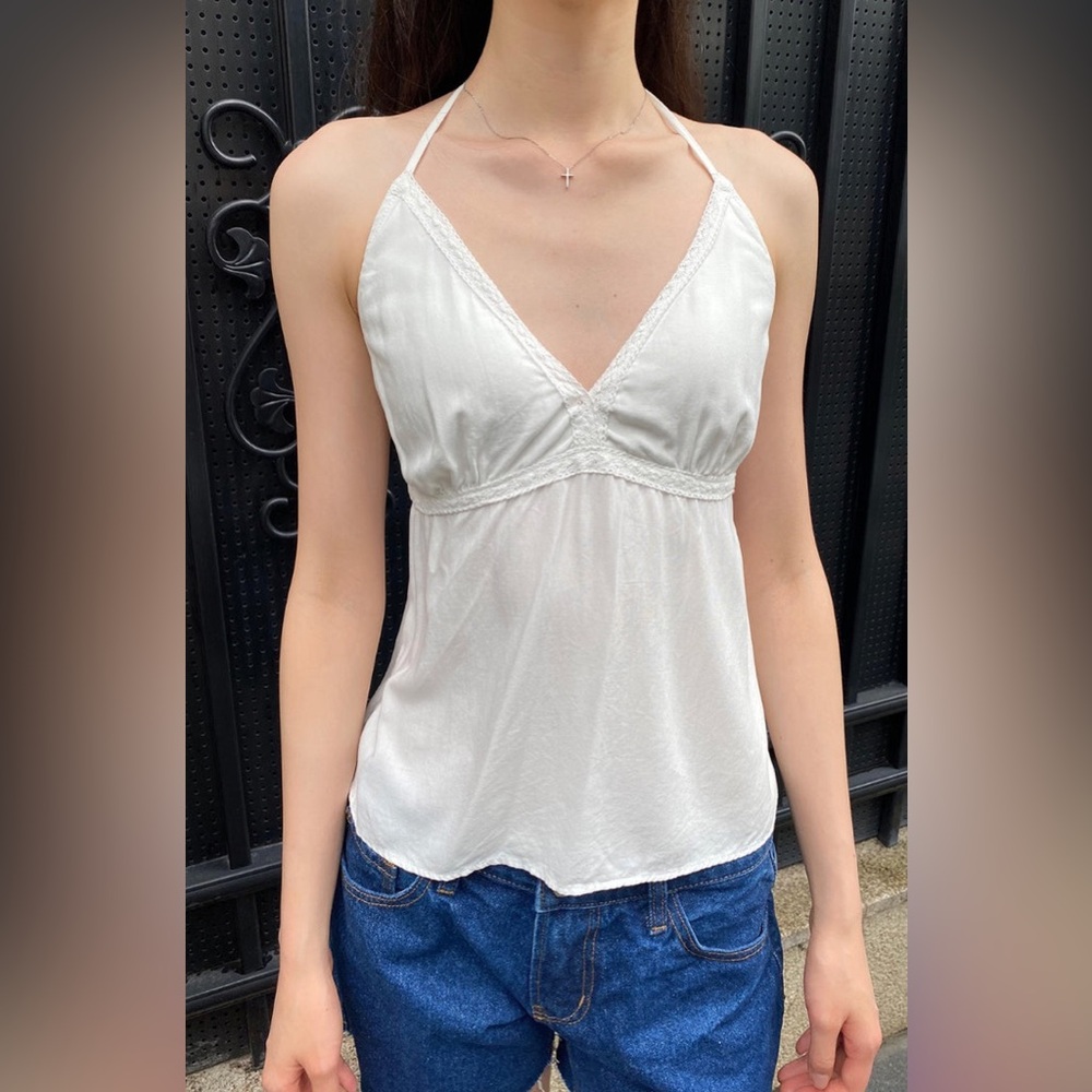 Brandy Melville White Tiffany Tank